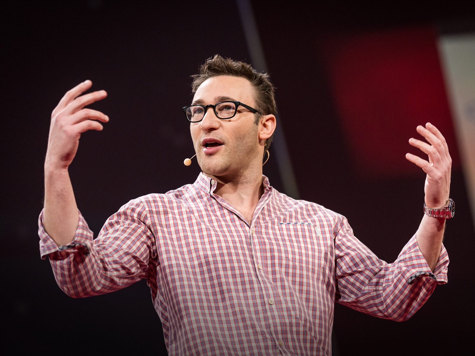 Simon Sinek, author of Leaders Eat Last